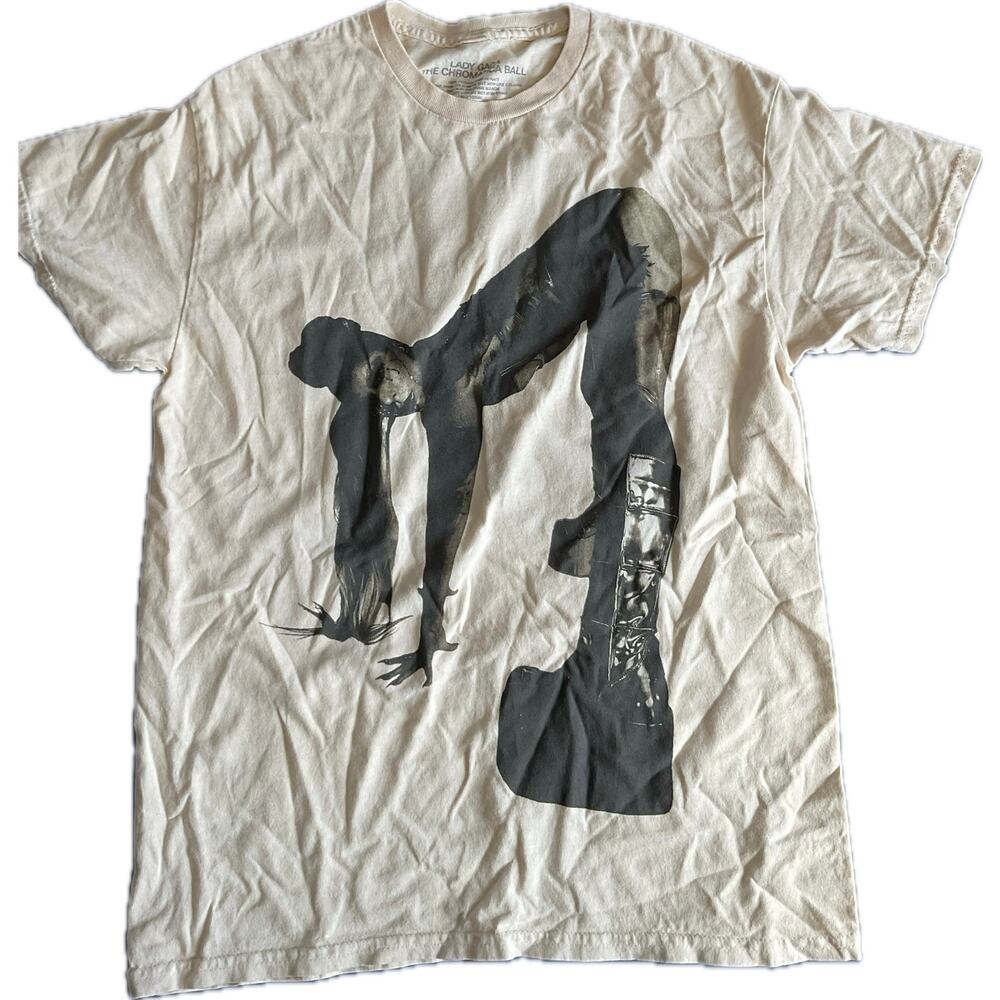 Lady Gaga Chromatica Ball Tour Concert T-Shirt Size: S